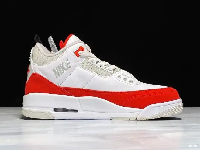 Bmlin Shoes White Air University Jordan 3 Retro Tinker CJ0939-100 Red 0614